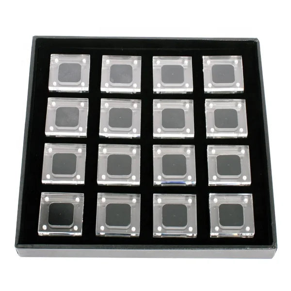 GemTrue Diamond & Gemstone Display Box - Clear Acrylic - Plastic Diamond Displdy Box Wholesale DK21635 - 16