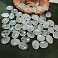 DIY Thumb Stone Clear Quartz Worry Stone Worry Thumb Stone Worry Natural Thumb Crystal Healing Gemstone Worry