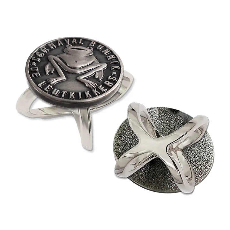 Custom Scarves Buckle Women Brooches Zinc Alloy Ring Scarfs Buckles Simple Cross Scarf Clip Metal Brooch Jewelry