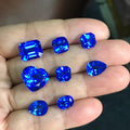 Telula Wholesale Lab Grown Gemstone for Jewelry Making Synthetic Blue Sapphire Lab Grown Sapphire