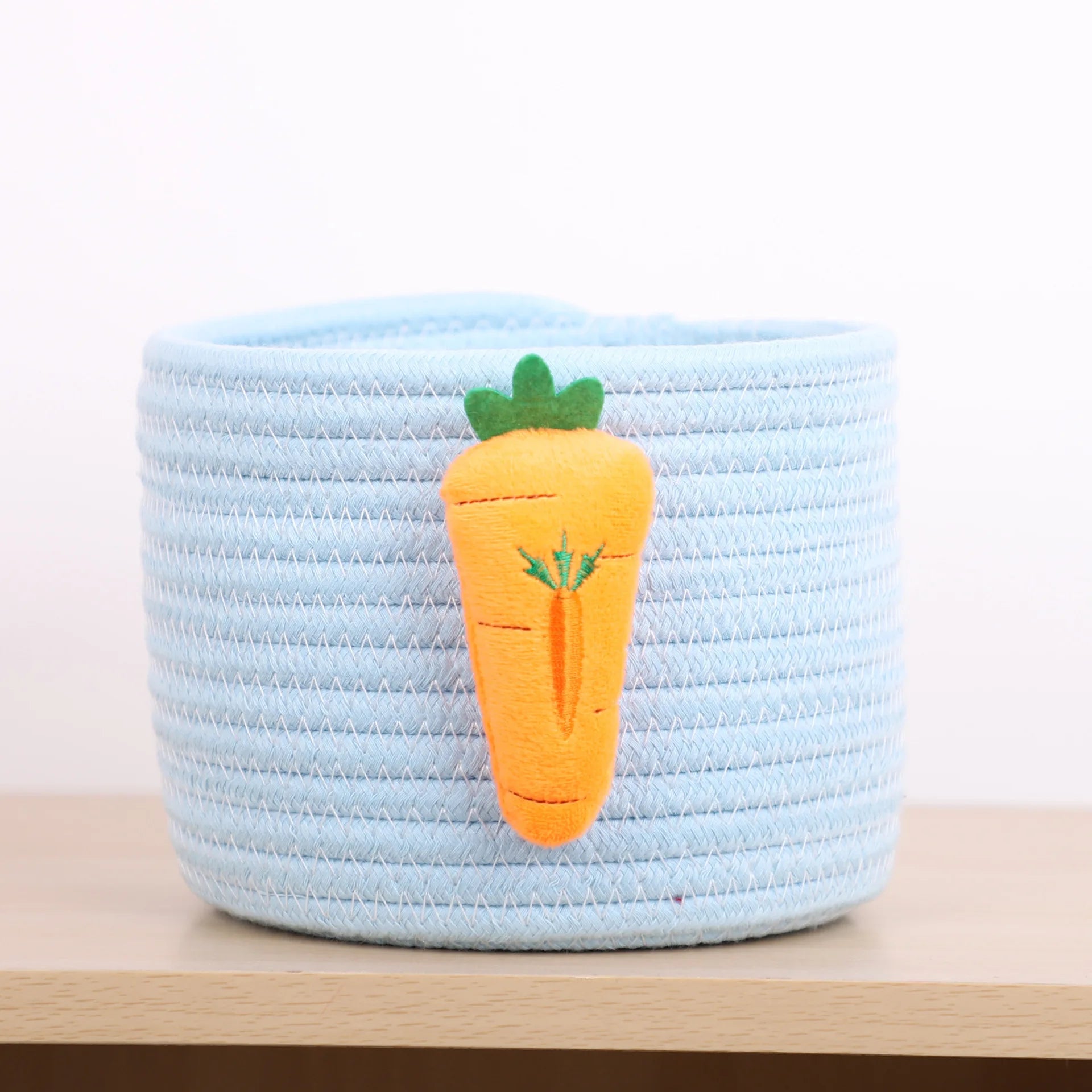 Factory Direct Selling Cheap Easter Baskets Woven Laundry Round Storage Organizer Woven Cotton Rope Basket Manufacturer