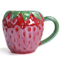 Solhui Novelty Ceramic Fruit Mug Adorable Children's Water Milk Cup Mugs Breakfast Drinkware