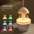 White Noise Air Humidifier Cloud Rain Waterfall Mushroom Design with Drip Essential Oil Diffuser for Household Use
