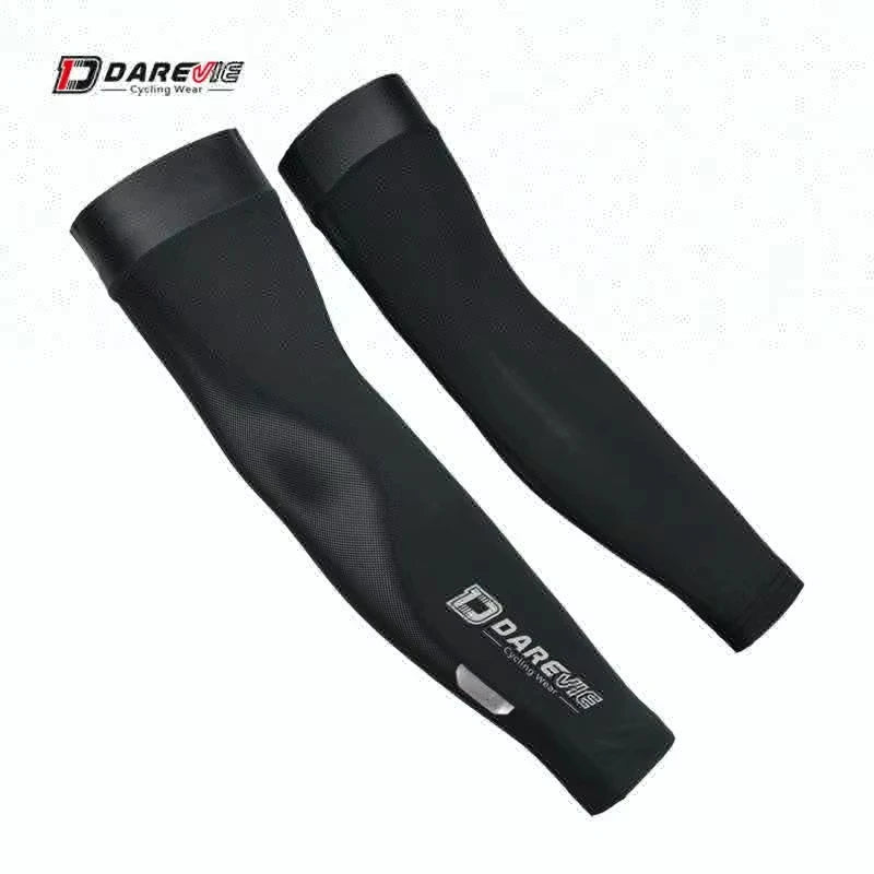 Darevie Custom Cycling UV Sun Protection Arm Sleeves for Men Women Printing Outdoors Sports Ice Silk Cooling Arm Sleeves