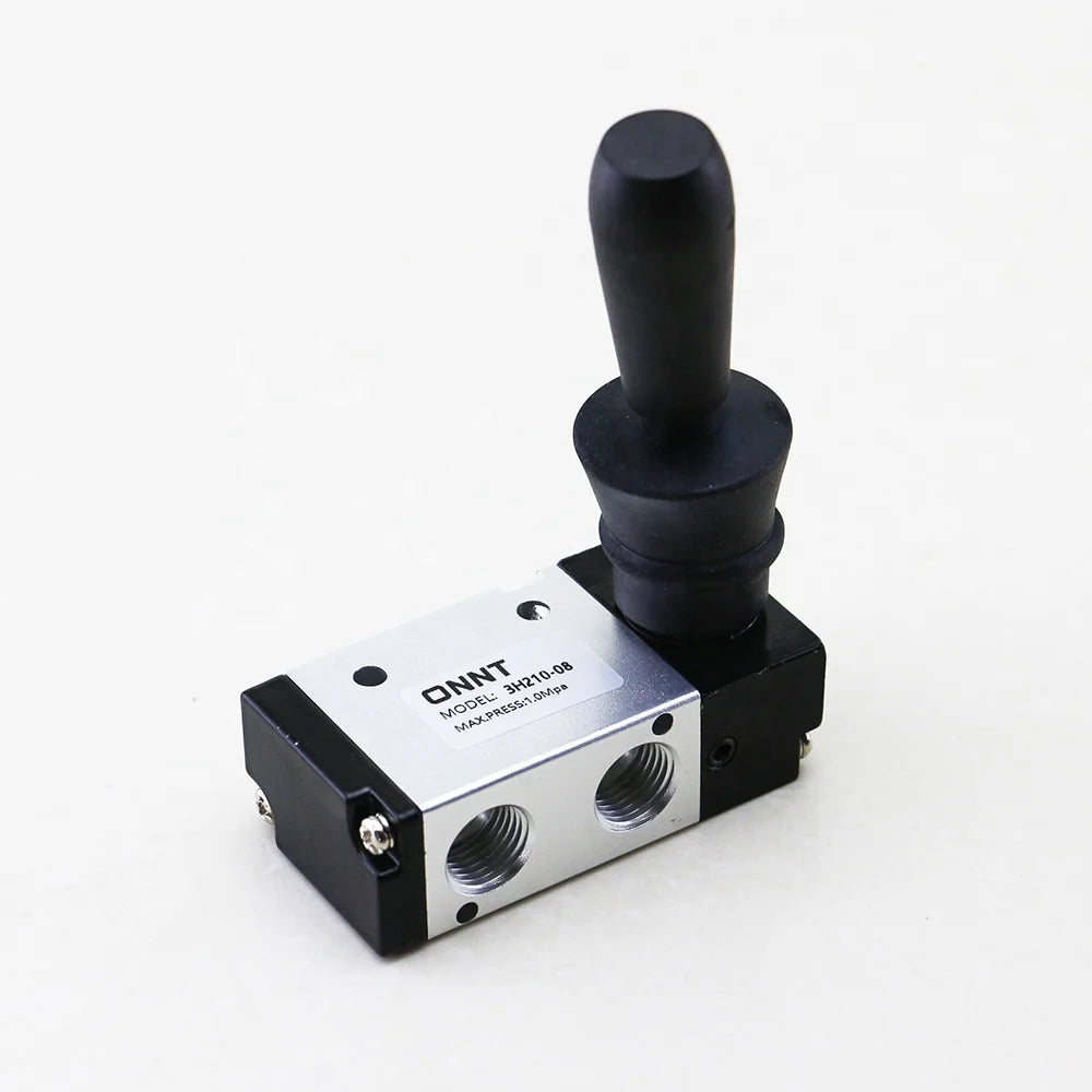 3/2 Way 1/4 Inch 3H210-08 Normally Closed Lever 3 Port 2 Position Gas Air Pneumatic Pressure Hand Switch Operated Control Valve