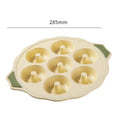 Silicone Cake Mold with Easy-Release Hard Border Baking Oven Cake Mold Dessert Mold and Baking Panseven-hole Mold