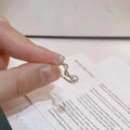 R1048 6-7mm Natural Freshwater Pearl Ring Accessory 925 Sterling Silver Adjustable Size Engagement Jewelry Ring for Women