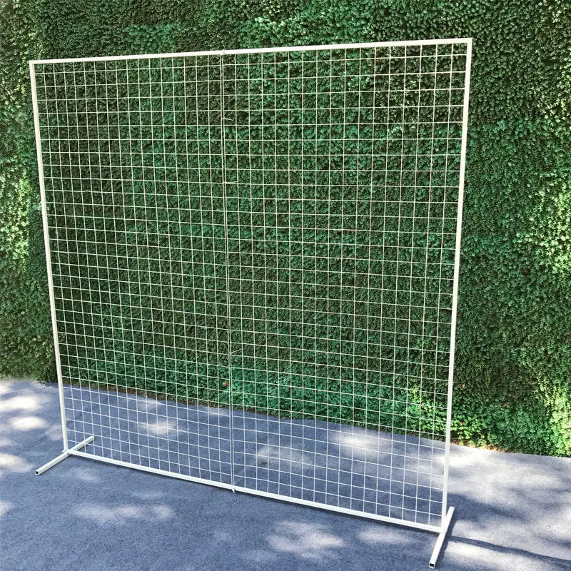 Party Decorations  Iron Square Wedding Wedding Backdrop Grid Screen Wedding Decoration & Supplies