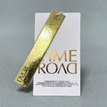 Customized Logo Printing Hot Stamping Paper Hang Tags Clothing Swing Tag Apparel Tags for Clothes Wig