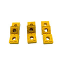 SNMG Square 4 Flutes Turning Inserts SNMG1204 SNMG120408 Indexable Carbide Lathe Cutting Tools Yellow Coating for Steel