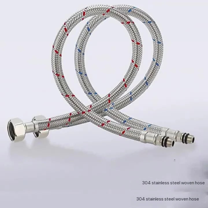 Factory Price Braided Hose Kitchen Faucet Flexible Plumbing Braided Hose Stainless Steel