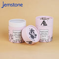 Free Design 100% Recycled Biodegradable Scented Candle Cardboard Cylinder Custom Round Candle Tea Paper Tube Box Packaging