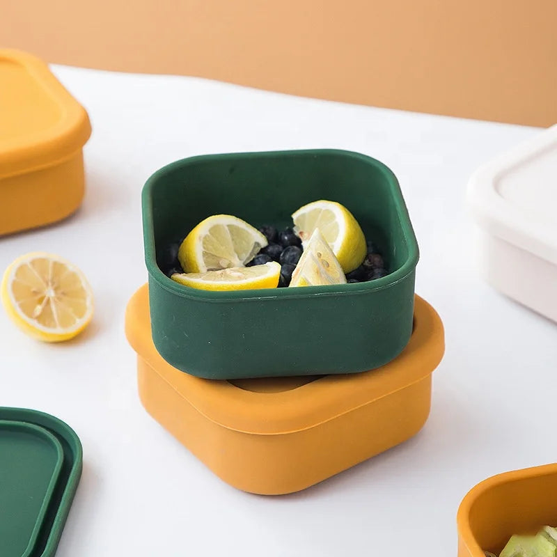 Hot Selling Reusable Food Storage Box Multifunctional Food Containers Fruit Snack Storage Box Lunch Box With Lid