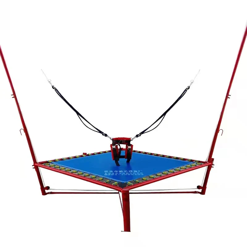 High-quality Solo Bungee Jumping Manufacturer Supplier Bungee Trampoline for Sale Suitable for Both Indoor and Outdoor Use