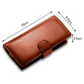 Vanace PU Leather OEM Custom Functional 2 Finger Tobacco Cigar Storage Bag Humidor Travel Portable Humidor Cigar case