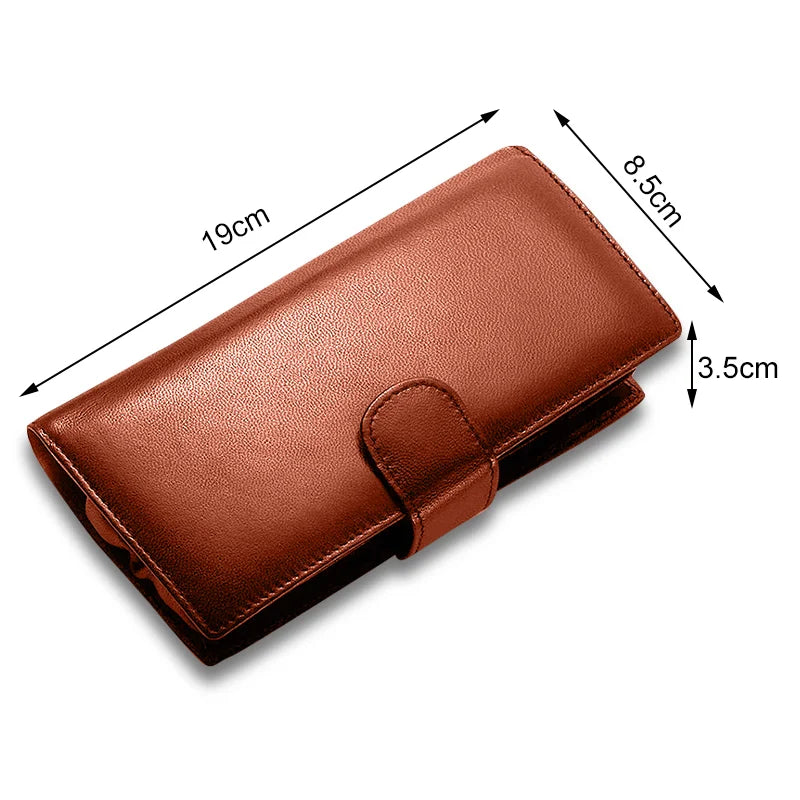 Vanace PU Leather OEM Custom Functional 2 Finger Tobacco Cigar Storage Bag Humidor Travel Portable Humidor Cigar case