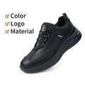 GUYISA Waterproof Microfiber Upper Chef Shoes Solid MD Outsole Non-Slip SRC Chef Shoes
