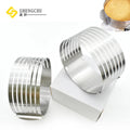 Adjustable Stainless Steel Eco-Friendly Cake Ring Mold Food Grade Pastry Tools Baking Accessories for Cake Mousse Household Use