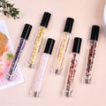 8ml 10ml Crystal Gemstone Perfume Bottle Glass Essential Oil Gemstone Roller Ball Bottle
