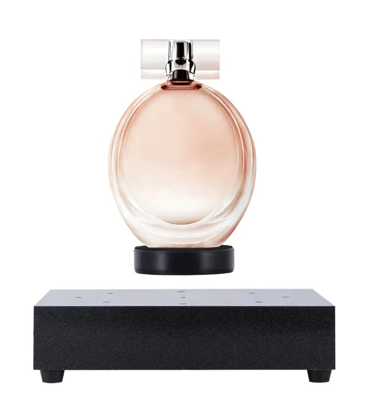 Exquisite Magnetic Levitation 400g  Ornate Jewelry Trinkets Perfume Small Liquid Decoration Collection 400g LED Display Rack