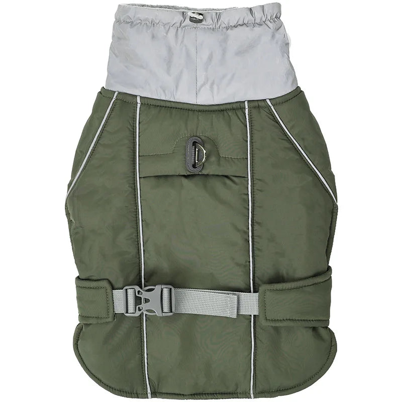 New Winter Pet Dog Warm Cotton-padded Coat Dog Waterproof Thick Clothes Pet Dog Outdoor Waterproof Coat
