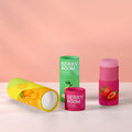 0.3oz 0.5oz 1oz 1.5oz 2oz Customized Eco Friendly Unique Lip Balm Cardboard Container Kraft Push up Paper Tube