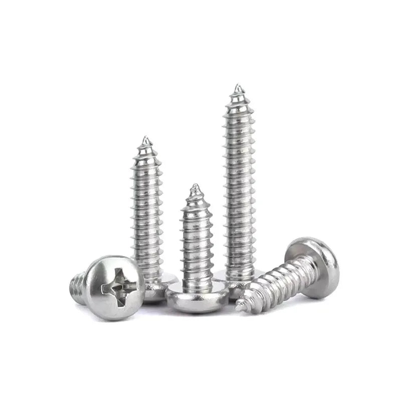 ELEHK China Metal Self-tapping Thread Screw Custom M1.4/M2/M3/M4/M5/M6 Self Tapping Fasteners Screws