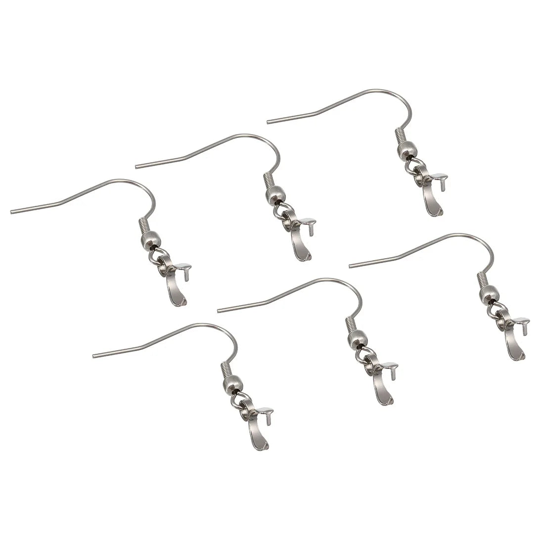 Hot Sale Earring Findings Stainless Steel  Earwire Earring Clasp Hook Findings for DIY Jewelry Findings