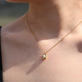 Hot Sale Charm Chic Imitation Pearl Drop Pendant Necklace 18k Gold Plated Elegant Collar Jewelry for Women