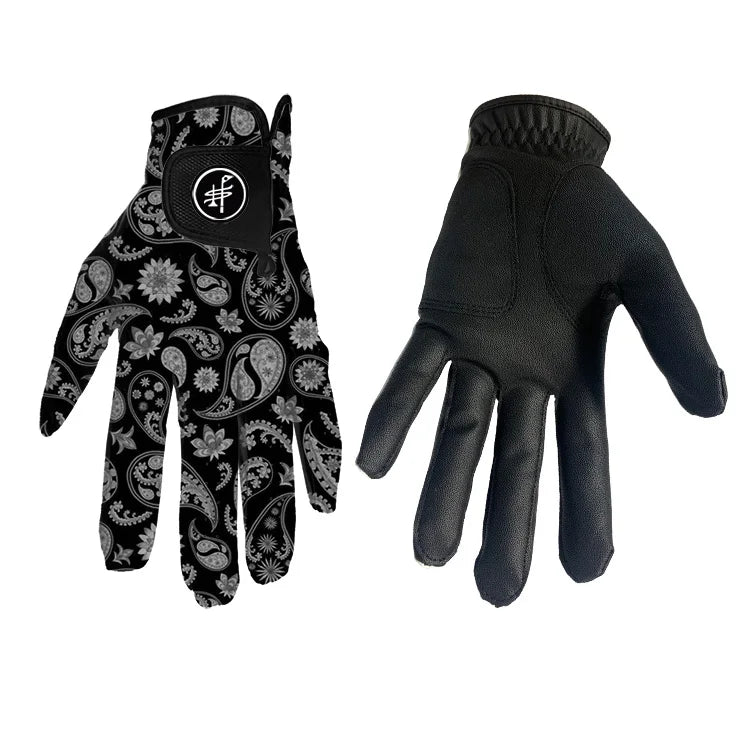 Custom Print Pattern Soft Pu Leather Gloves With Mulitiple Colors
