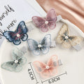 Hot Selling Korean Fabric Pearl Hair Clip Women Fashion Hair Accessories Small Headwear Colorful Hair Clips