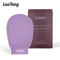 Hot Sale Colorful 100% Viscose Fiber Original Exfoliating Bath Body Scrub Mitt Kessa Hammam Scrubbing Glove