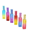 Wholesale 12ml Portable Mini Gradient Colored Glass Perfume Bottle Colored Glass Bottle