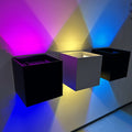 Benory 24V 12W Loxone up Down Wall Lights Dali Knx Pwm Dmx RGBW Wall Lamp IP65 Cct Tunable White Outdoor Smart Led Lighting