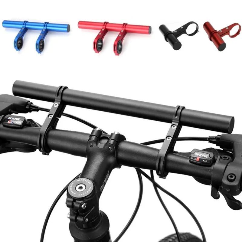 IRONDONEKY Carbon Fiber & Aluminum Alloy Bicycle Extension Rack for Scooter and Bicycle Accessories Lightweight 88g 10cm
