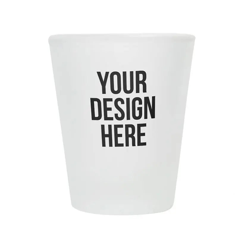 Hot Sale 50ml Eco-Friendly Durable Customizable Frosted Sublimation Sustainable Safe Classic Whiskey Shot Glasses for Gift Ideas