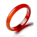 Chalcedony Bangle Retro Big Red Jade Bracelet Prosperous Female Jade Jewelry Jewelry One Generation MegaBDM