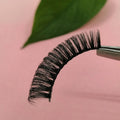 Tianniu AJ01 Synthetic Hair Russian Strip Lashes Wholesale Reusable Black Cotton Band Handmade Cat Eye Lash Extensions