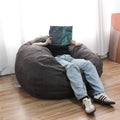 Deluxe Large Lazy Chair Sofa Bean Bag Sponge Filled Comfortable Reading Rest Lazy Sofa Single Bean Bag