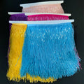 Crystal Rhinestone Lace Beaded Tassel Fringe Trim Tassel Fringe Trims Handmade Material Tassel Lace for Clothing