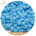 Miyuki Round Rocailles 15/0 Beads 1.5 mm [20 Color Opaque  Dyed First Series ]10g Pack