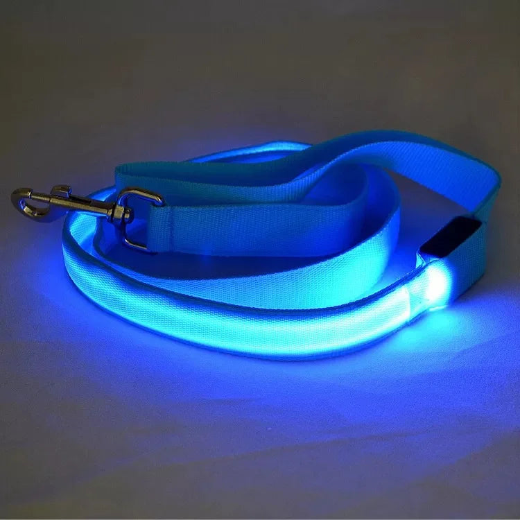 ZMaker Luxury Dog Running Leash With Light Long Heavy Duty Led Dog Training Leash