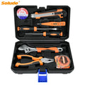 SOLUDE 8PCS Hot Selling Workshop Household Combo Package Wrench Repair Tool Kit Box