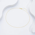 Custom 925 Sterling Silver Italy Cross Chain Adjustable Cross Chain Necklace Gold 18k Plated Necklace Fine Jewelry