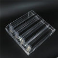 High Quality Shelf Dividers Wire Retail Plastic Acrylic Separador Warehouse Commercial Refrigerator Plastic Shelf Dividers