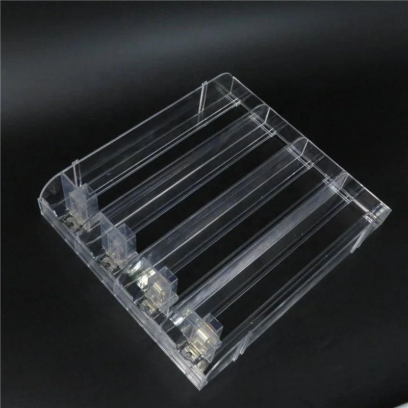 High Quality Shelf Dividers Wire Retail Plastic Acrylic Separador Warehouse Commercial Refrigerator Plastic Shelf Dividers