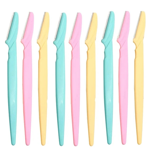 Professional Trimmer Safe Blade Shaping Knife Eyebrow Blades Face Hair Removal Scraper Shaver Makeup Beauty Tools