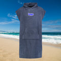 Hooded Poncho Towel Adult Kitesurf Changing Robe Cotton Beach Poncho Towel