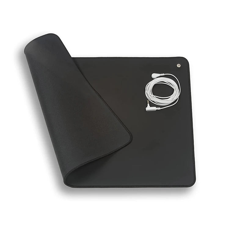 60*40CM Grounding Mat With 4.5M Cord Computer Mat Sleep Mat Foot Grounded Therapy for Improve Health Sleep Assist