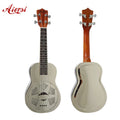 Chinese Factory Aiersi Brand Resonator Ukulele 24 Inch Concert Ukulele Cheap Price Musical Instruments Brass Copper Good Quality